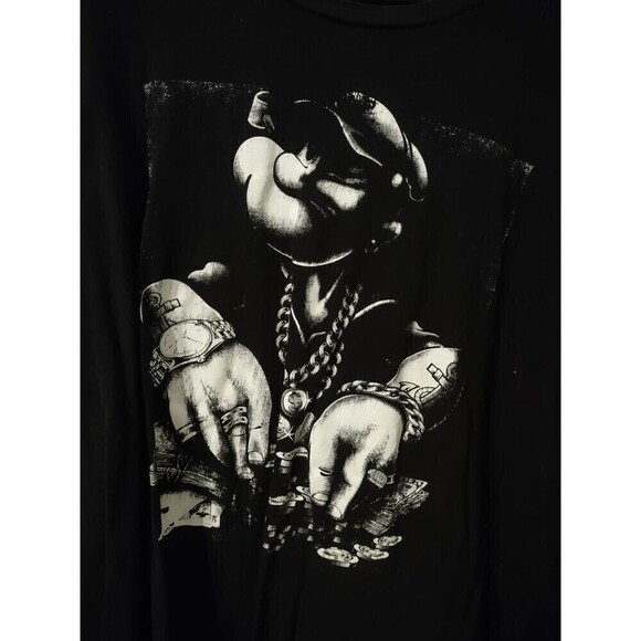 Popeye Mens 2XL Graphic T Shirt - Picture 2 of 4